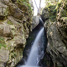 Amazing Landscape of Fotinovo waterfalls (Fotinski waterfall) in Rhodopes Mountain, Pazardzhik region, Bulgaria