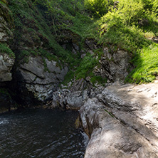 Amazing Landscape near Fotinovo waterfalls (Fotinski waterfall) in Rhodopes Mountain, Pazardzhik region, Bulgaria