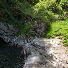 Amazing Landscape near Fotinovo waterfalls (Fotinski waterfall) in Rhodopes Mountain, Pazardzhik region, Bulgaria