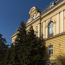 SOFIA, BULGARIA - MARCH 17, 2018:  Building of National Art Gallery (Royal Palace), Sofia, Bulgaria