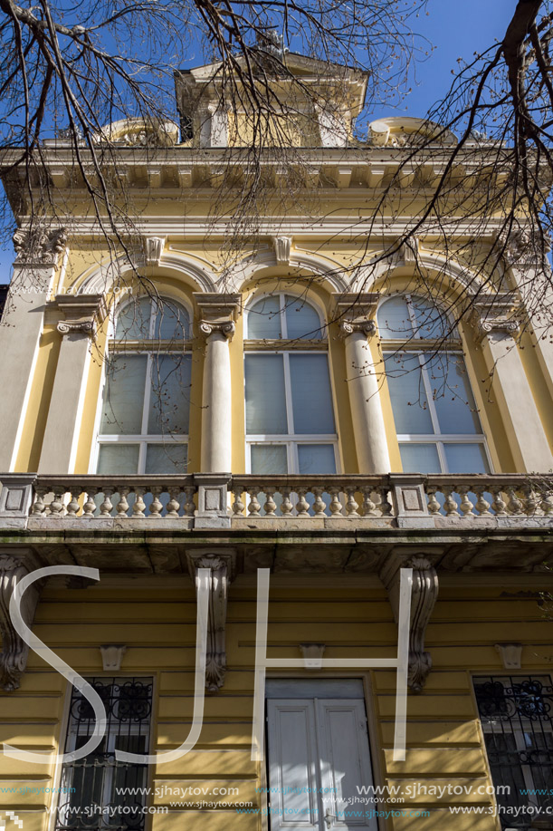 SOFIA, BULGARIA - MARCH 17, 2018:  Building of National Art Gallery (Royal Palace), Sofia, Bulgaria