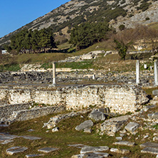 Ruins of the ancient city of Philippi, Eastern Macedonia and Thrace, Greece