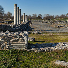 Ruins of the ancient city of Philippi, Eastern Macedonia and Thrace, Greece