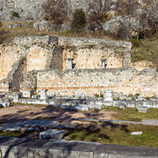 Ruins of the ancient city of Philippi, Eastern Macedonia and Thrace, Greece