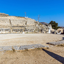 Ruins of the ancient city of Philippi, Eastern Macedonia and Thrace, Greece