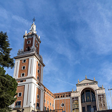 MADRID, SPAIN - JANUARY 23, 2018: Building of Museum of the Americas at Moncloa District in City of Madrid, Spain