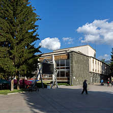 BATAK, BULGARIA - MAY 5, 2018: Center of historical town of Batak, Pazardzhik Region, Bulgaria