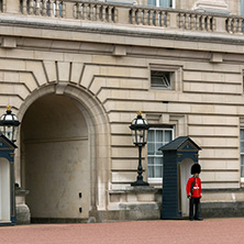 LONDON, ENGLAND - JUNE 17, 2016: Buckingham Palace London, England, Great Britain