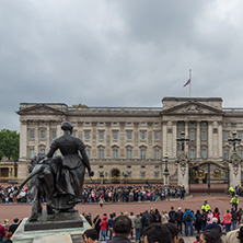 LONDON, ENGLAND - JUNE 17, 2016: Buckingham Palace London, England, Great Britain