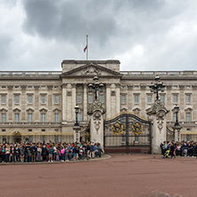 LONDON, ENGLAND - JUNE 17, 2016: Buckingham Palace London, England, Great Britain