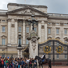 LONDON, ENGLAND - JUNE 17, 2016: Buckingham Palace London, England, Great Britain