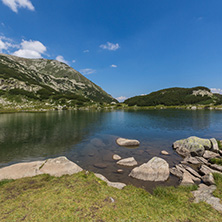 Amazing Landscape with Muratovo Lake, Pirin Mountain, Bulgaria