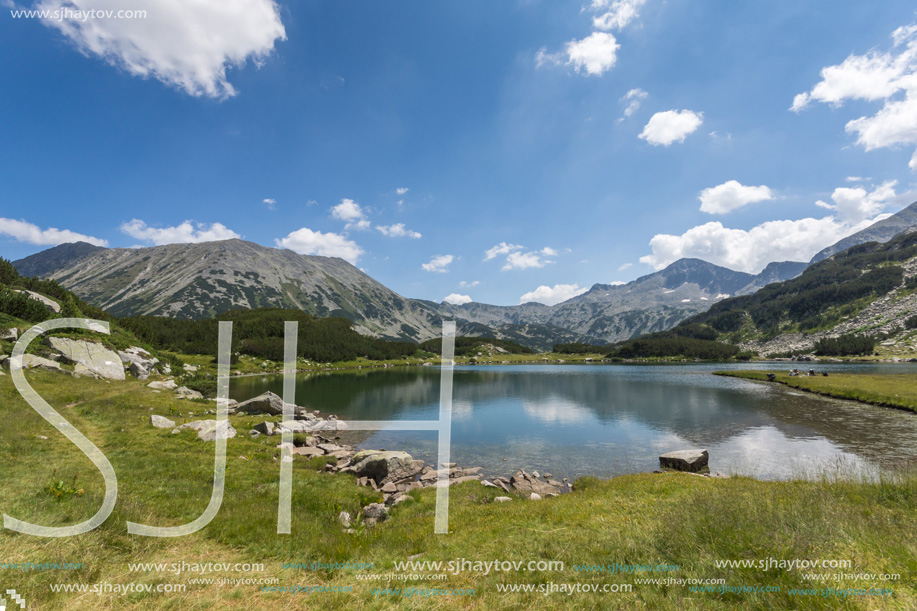 Amazing Landscape with Muratovo Lake and Banderishki Chukar Peak, Pirin Mountain, Bulgaria