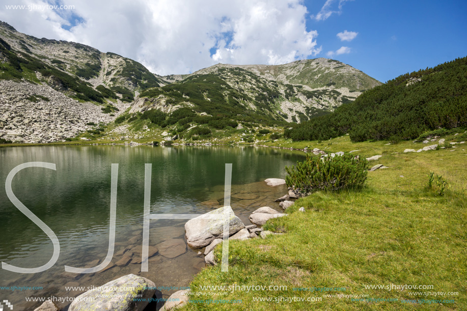 Amazing Landscape with Muratovo Lake, Pirin Mountain, Bulgaria