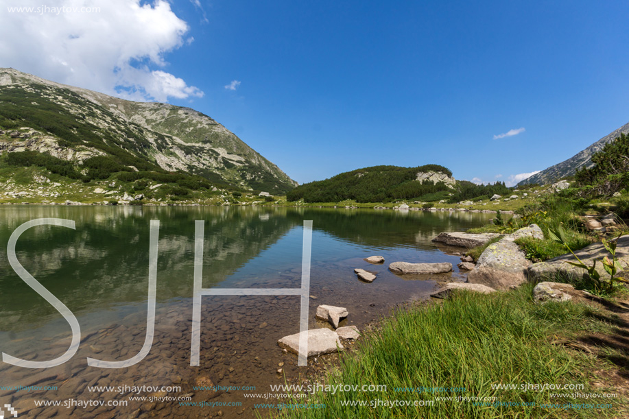 Amazing Landscape with Muratovo Lake, Pirin Mountain, Bulgaria