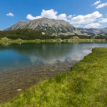 Amazing Landscape with Muratovo Lake and Todorka peak, Pirin Mountain, Bulgaria