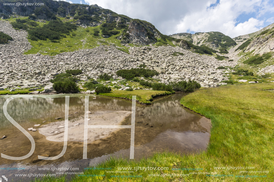 Amazing Landscape with Muratovo Lake, Pirin Mountain, Bulgaria