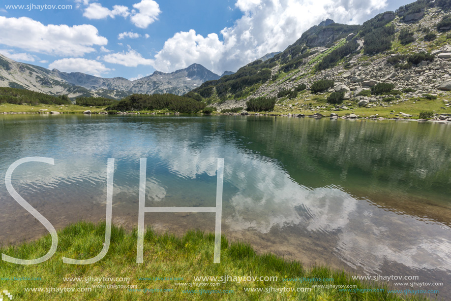 Amazing Landscape with Muratovo Lake and Banderishki Chukar Peak, Pirin Mountain, Bulgaria