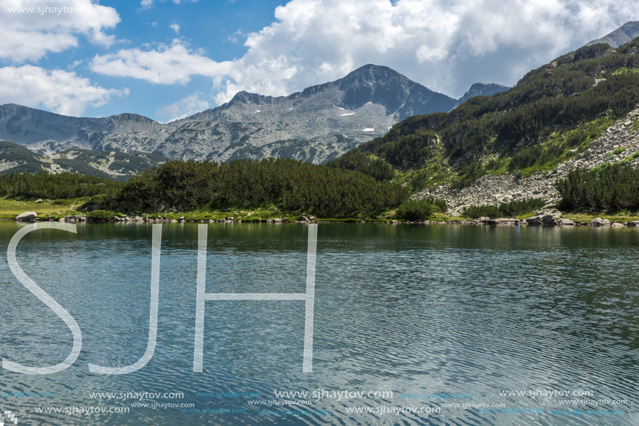 Amazing Landscape with Muratovo Lake and Banderishki Chukar Peak, Pirin Mountain, Bulgaria