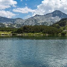 Amazing Landscape with Muratovo Lake and Banderishki Chukar Peak, Pirin Mountain, Bulgaria