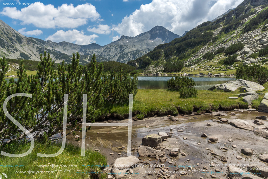 Amazing Landscape with Muratovo Lake and Banderishki Chukar Peak, Pirin Mountain, Bulgaria