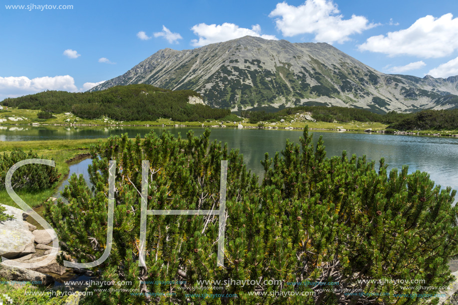 Amazing Landscape with Muratovo Lake and Todorka peak, Pirin Mountain, Bulgaria