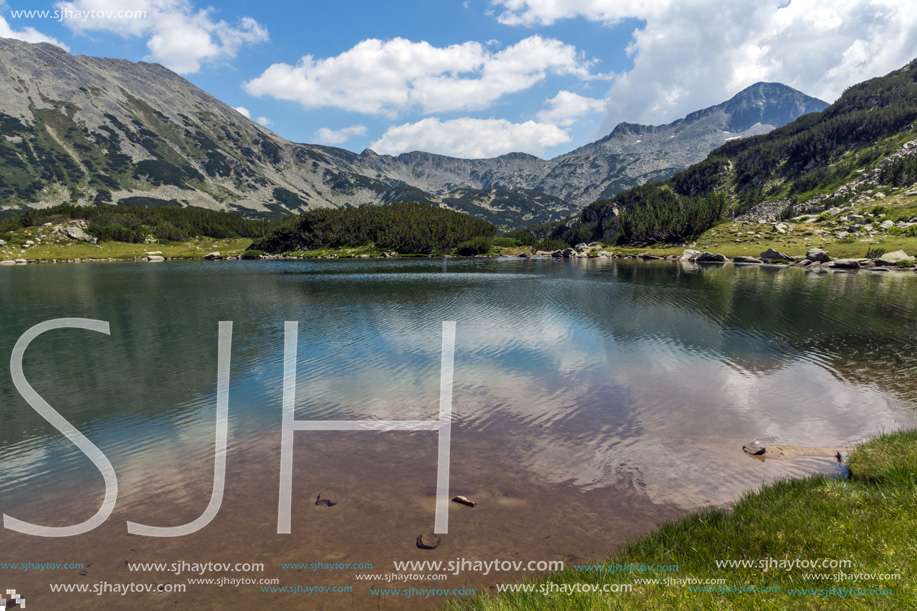 Amazing Landscape with Muratovo Lake and Banderishki Chukar Peak, Pirin Mountain, Bulgaria