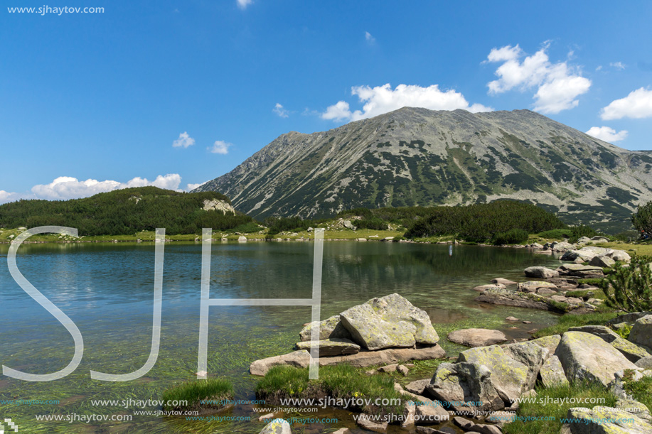 Amazing Landscape with Muratovo Lake and Todorka peak, Pirin Mountain, Bulgaria