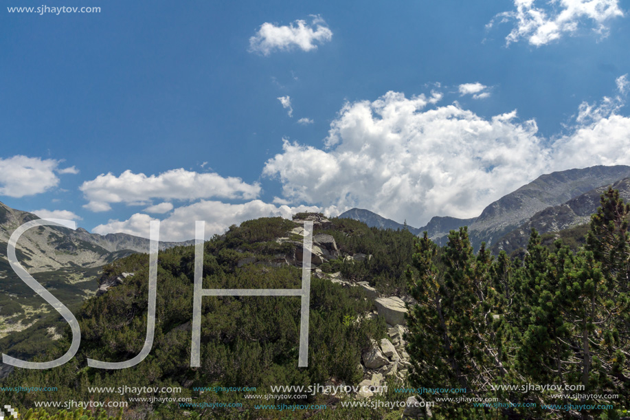 Landscape with Banderitsa River Valley, Pirin Mountain, Bulgaria