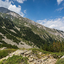 Amazing Landscape with Vihren Peak, Pirin Mountain, Bulgaria