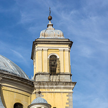 MADRID, SPAIN - JANUARY 23, 2018:  Amazing view of San Francisco el Grande church in City of Madrid, Spain