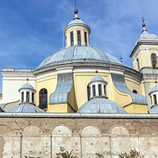 MADRID, SPAIN - JANUARY 23, 2018:  Amazing view of San Francisco el Grande church in City of Madrid, Spain