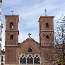 MADRID, SPAIN - JANUARY 23, 2018:  Amazing view of Virgen de la Paloma church in City of Madrid, Spain