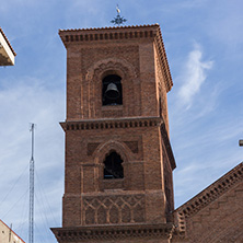 MADRID, SPAIN - JANUARY 23, 2018:  Amazing view of Virgen de la Paloma church in City of Madrid, Spain