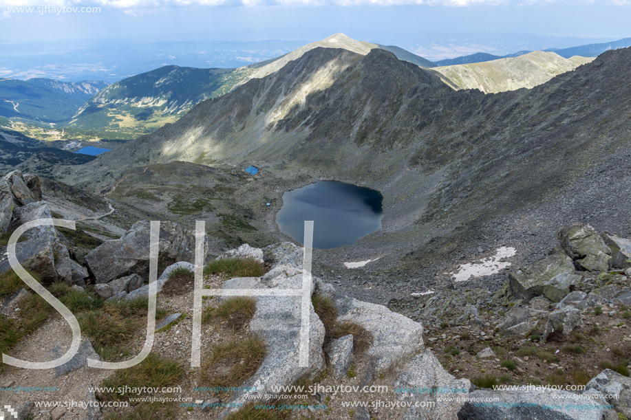 Amazing Landscape from Musala Peak, Rila mountain, Bulgaria
