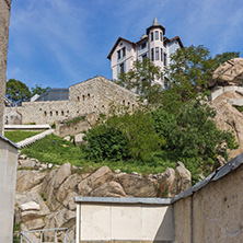 PLOVDIV, BULGARIA - MAY 1, 2016: Ruins of Ancient Roman theatre in Plovdiv, Bulgaria