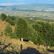 Amazing Sunset Landscape of Ograzhden Mountain, Blagoevgrad Region, Bulgaria