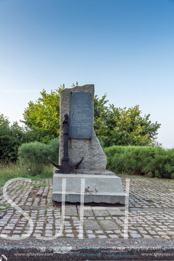 TSAREVO, BULGARIA - JUNE 29, 2013:  Monument in the park in town of Tsarevo, Burgas Region, Bulgaria