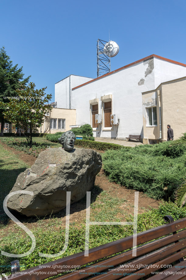 AHTOPOL, BULGARIA - JUNE 30, 2013: Center of town of Ahtopol,  Burgas Region, Bulgaria