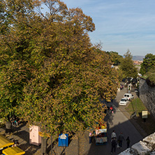 NIS, SERBIA- OCTOBER 21, 2017: Inside view of Fortress and park in City of Nis, Serbia