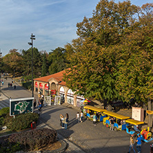 NIS, SERBIA- OCTOBER 21, 2017: Inside view of Fortress and park in City of Nis, Serbia