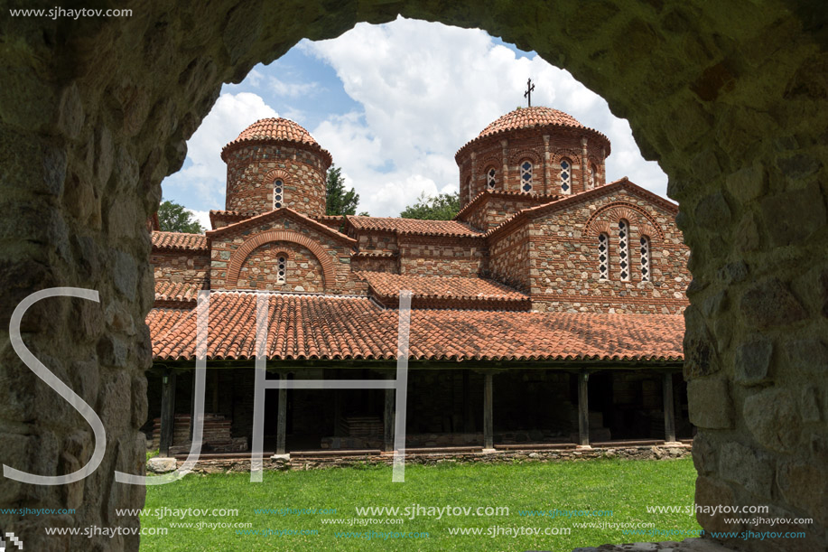 Medieval Vodoca Monastery Saint Leontius near town of Strumica, Republic of Macedonia
