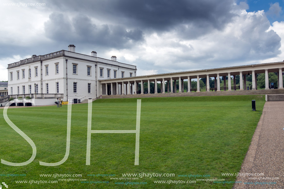 LONDON, ENGLAND - JUNE 17, 2016: National Maritime Museum in Greenwich, London, England, Great Britain