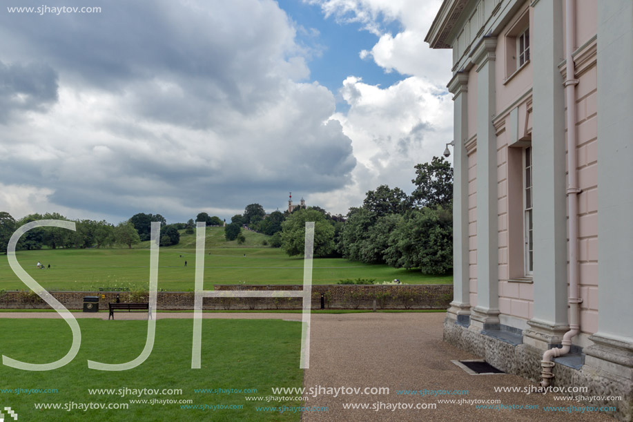 LONDON, ENGLAND - JUNE 17, 2016: National Maritime Museum in Greenwich, London, England, Great Britain