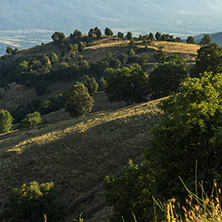 Sunset Landscape of Ograzhden Mountain, Blagoevgrad Region, Bulgaria