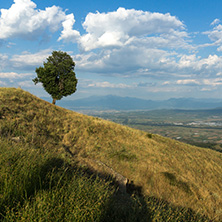 Sunset Landscape of Ograzhden Mountain, Blagoevgrad Region, Bulgaria