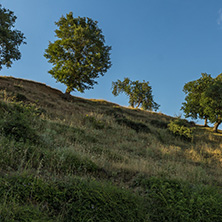 Sunset Landscape of Ograzhden Mountain, Blagoevgrad Region, Bulgaria