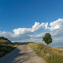 Sunset Landscape of Ograzhden Mountain, Blagoevgrad Region, Bulgaria