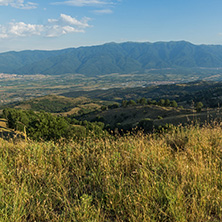 Sunset Landscape of Ograzhden Mountain, Blagoevgrad Region, Bulgaria