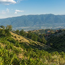 Sunset Landscape of Ograzhden Mountain, Blagoevgrad Region, Bulgaria